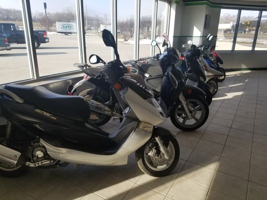 Scooter and Motorcycle sales