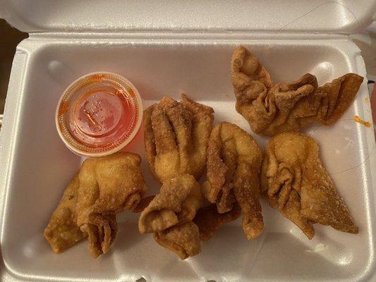 6 Piece Crab Rangoons