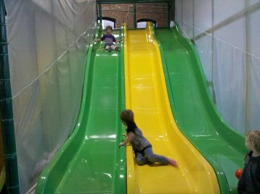 fun slides here.... weeeee