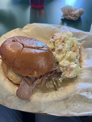 Brisket sandwich