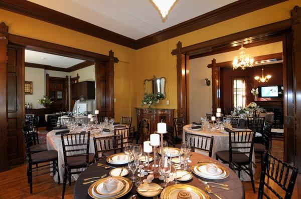 Main dining area with views into the bar and lounge areas