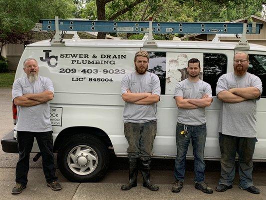 Our techs waiting to come service your plumbing problems.