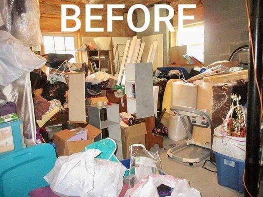 We know that it doesn't take long to gather a bunch of extra junk in the basement...