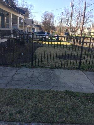 yard gate enclosure