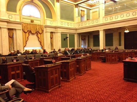 Marty about to give his professional testimony on the current state of bed bug infestation in the city of Philadelphia