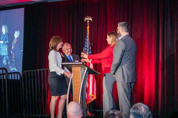 Dr. A and his wife Vicky were recipients of the 2017 Small business of the year award for Ventura.