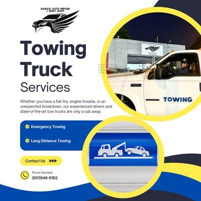 Towing available