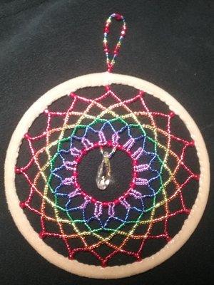 Handmade by us, Beaded Sun Catchers