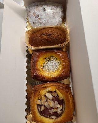 Christmas pastry assortment