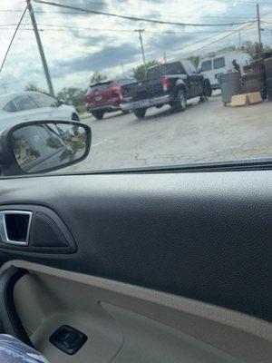 Get in the car line for install-fast food of tires lol  no hours in isles waiting or in some smelly waiting room, love it!