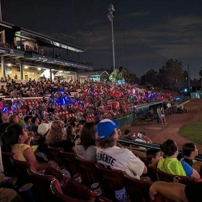 Star Wars night: everyone has a lightsaber!