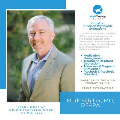 Dr. Mark Schiller, Founder of Mind Therapy Clinic