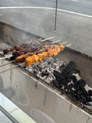 The chicken is so juicy and full of flavor and the steak is another worldly! Truly the best tasting meat I've had. Made fresh on wood flame