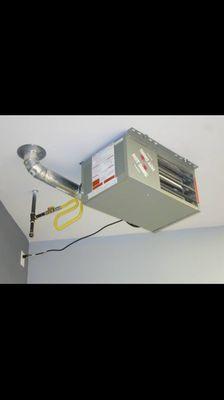 Garage unit heater