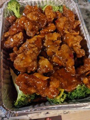 Orange chicken