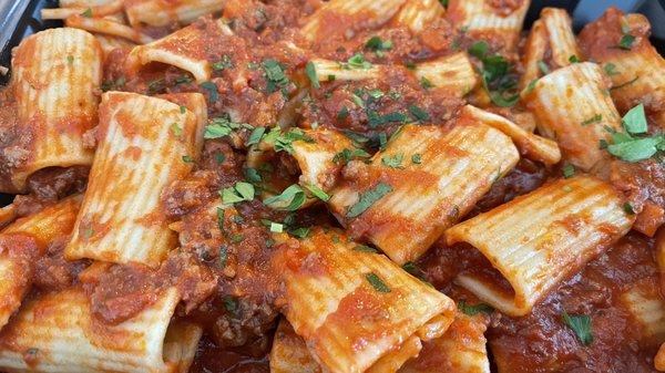 Rigatoni Bolognese