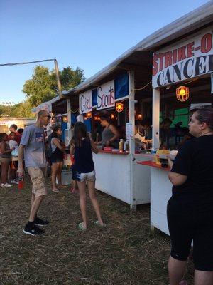 Food booths