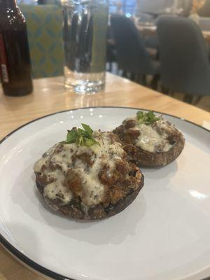 Stuffed Portabella Caps