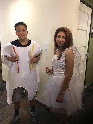 Mr. Molar Man and Tooth Fairy