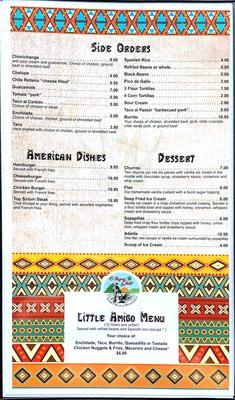 Side orders/desserts/American dishes