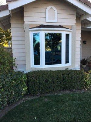 Amazing how a New Bay window can change the way your home looks