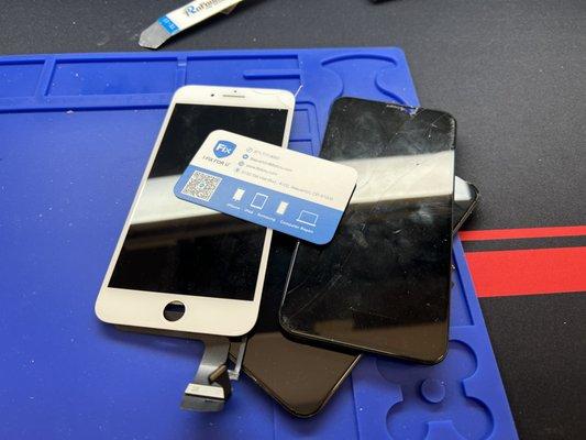 iPhone screen repair