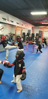 Saturday Sparring class for kids