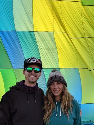 Stacia Shapan (Owner) and Kam Johnson (Head Grower) at In The Trees Bozeman