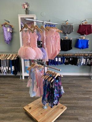 Leotards and dresses for our youngest dancers!