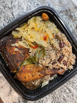 Jerk chicken - dark meat