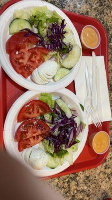 Salads  look at those tomatoes for November