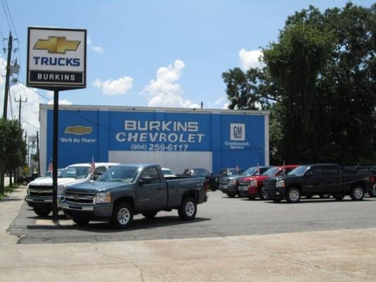 Burkins Chevrolet Lot