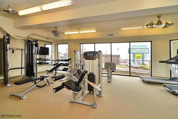 Another great shot of the fitness center!