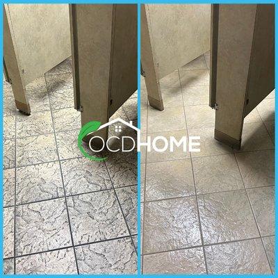 Commercial tile restoration