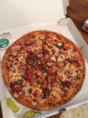 The Meat pizza