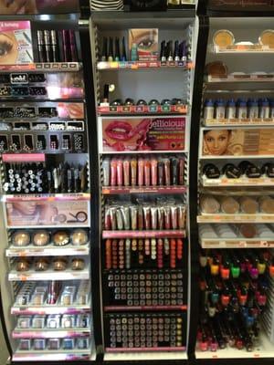 Makeup and nail polish. So many colors. Most for under $2!!!