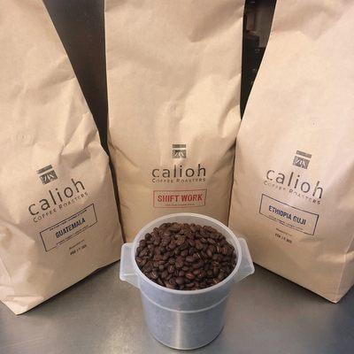 High quality locally roasted coffee beans from Calioh