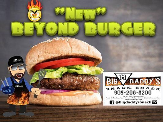 New vegan or vegetarian beyond burger