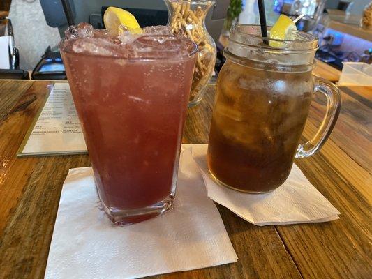 Pomegranate Punch & Tennessee Tea