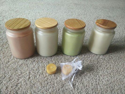 The candles I ordered :)