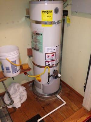 Tank Water Heater installation