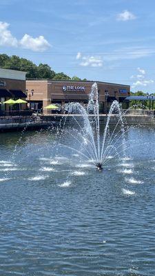 Beautiful  water feature that our salon owners and their guest will fall in love and would love to visit frequently. Suite windows face it