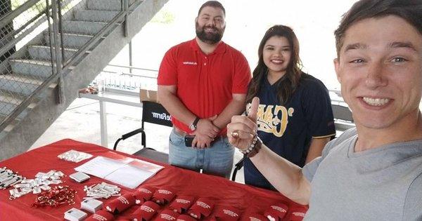 Ben Gourgues marketing with BabyCakes Baseball