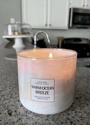 New BBW candle.