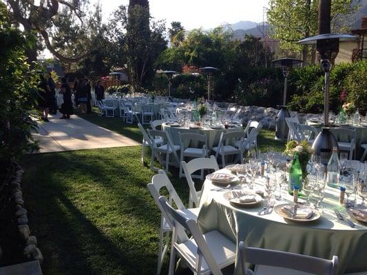 Backyard Wedding in upland