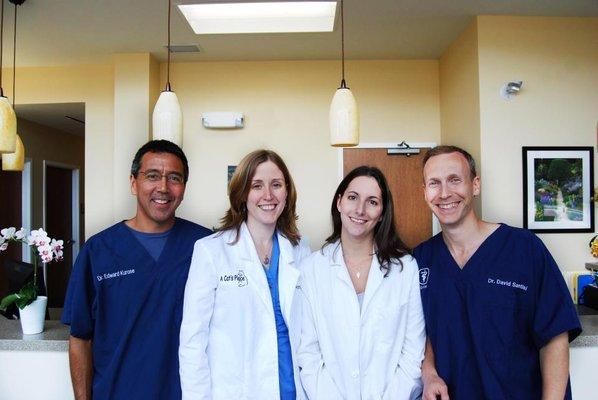 Our amazing team of doctors!  Dr. Edward Kurose, Dr. Patricia Doherty, Dr. Kara Caldwell, Dr. Dave Santisi