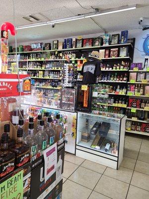 A huge selection of hard liquor at reasonable prices  check item out