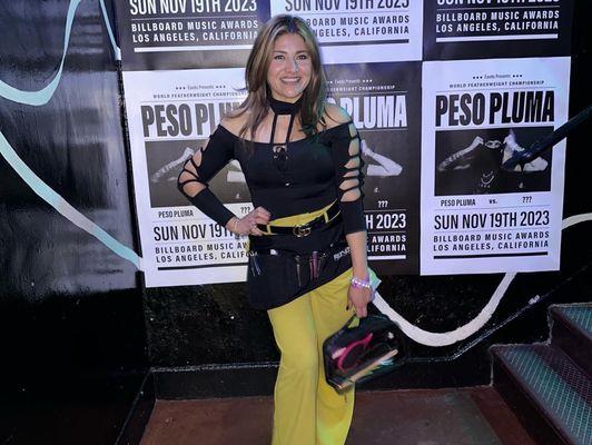 Billboards award 2023 Peso Plums & Karol G Stylist