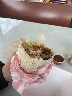 Carne Asada Burrito