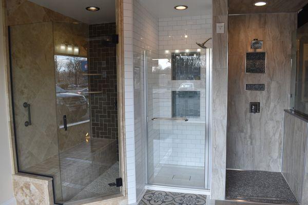 Big Bear Kitchen and Bath Showroom - Shower Display